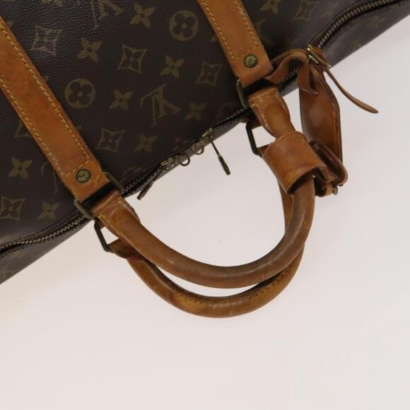 LOUIS VUITTON Monogram Keepall Bandouliere 55 Boston Bag M41414 - Picture 7 of 16